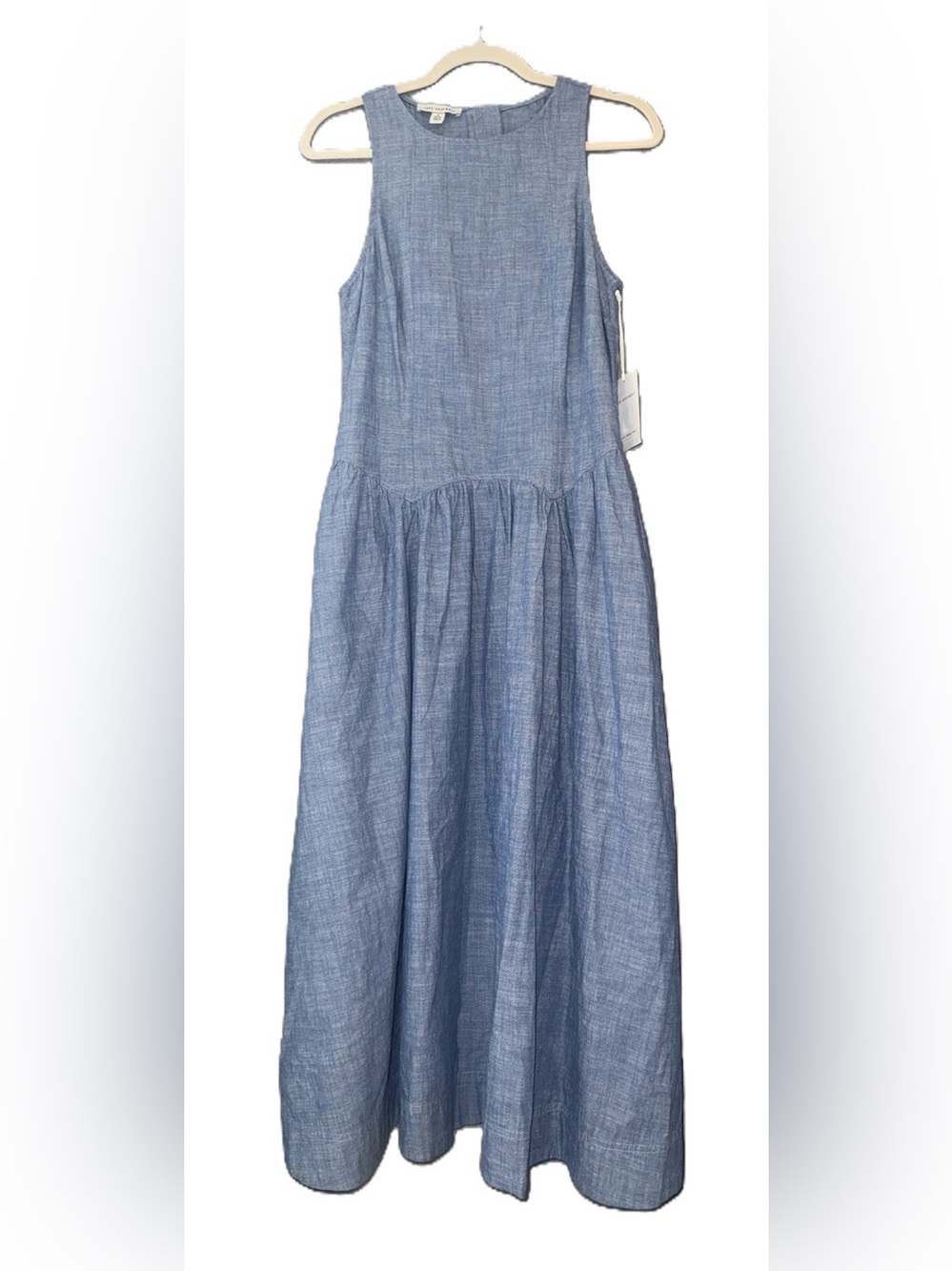 NWT Free Assembly Chambray Maxi Dress - S